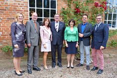 Gewählt in die Gremien des Verbandes Katja Lauritzen, Jörg Weber, Staphanie Ladwig, Klaus-Dieter Schulz, Dr. Tordis Batscheider, Mark Burmeister und Olaf Dose-Miekley (v. lks.).