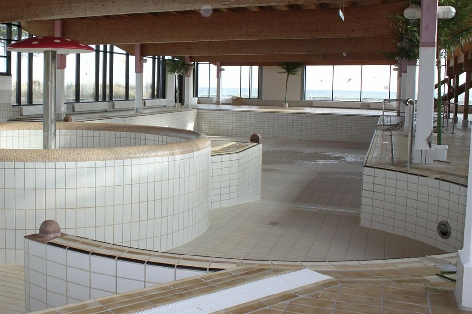 Die Zunkunft des großen Schwimmbeckens, das seit Juni 2018 geschlossen ist, bleibt weiter unklar.