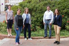 Leslie Matthiesen (Klimaschutzmanagerin), Anja Schäffler (Klimaschutzmanagerin), Sibylle Kiemstedt (Fachdienstleiterin Regionale Planung), Manuel Gottschick (Geschäftsführer OCF Consulting), Jana Demuth (OCF Consulting) (v. lks.).
