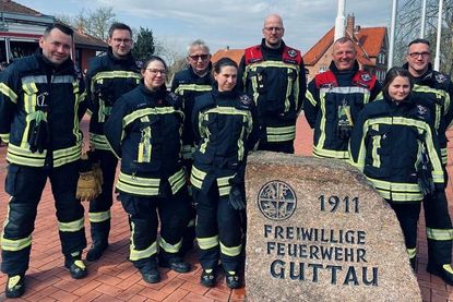 Marcel Flindt, Jannes Witt, Katharina Viergutz, Martin Witt, Jessica Stender, Arne Landschoof, Heiko Hammerich, Ina Körner und Patrick Kirsch (v. lks.).