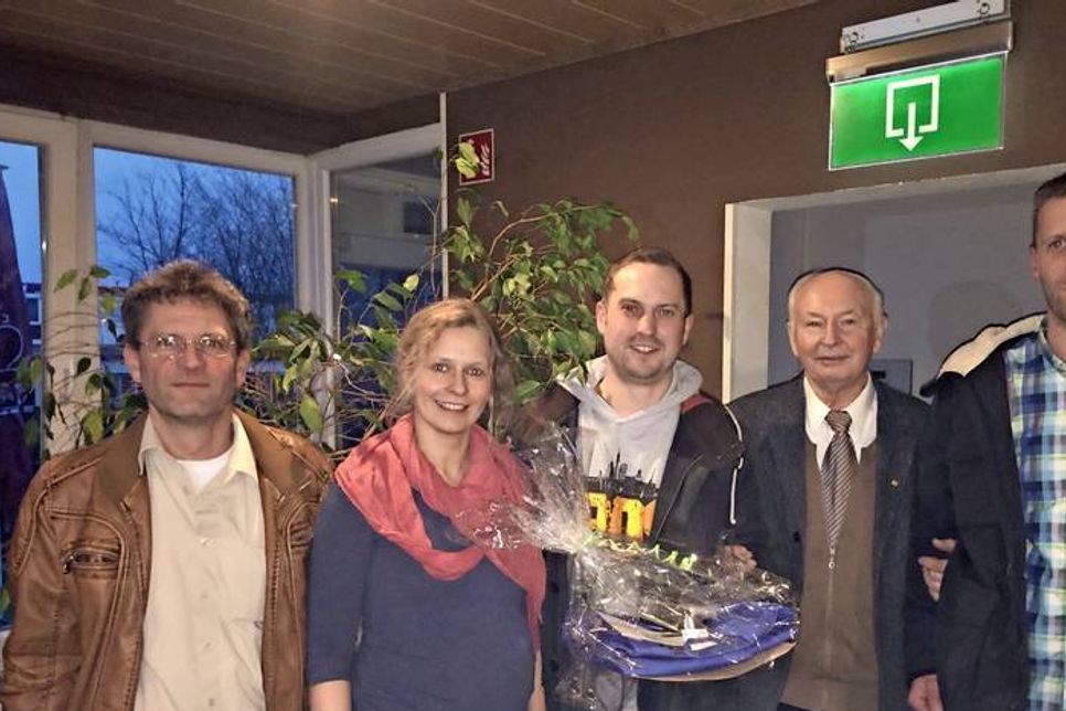 Karsten Herold, Carola Franke, Sven Arendt, Eckhard Franke und Marco Valendieck (v. lks.).