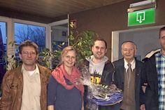 Karsten Herold, Carola Franke, Sven Arendt, Eckhard Franke und Marco Valendieck (v. lks.).