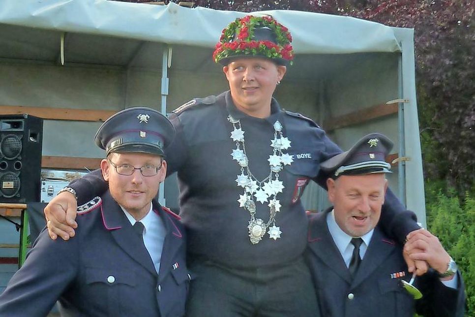 Hauke Langbehn, Tobias Boye und Axel Ehrich (v. lks.).