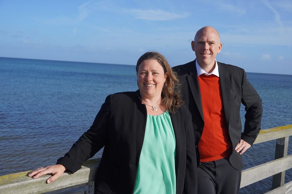 Marc und Denise Westermann haben in Dahme privat und beruflich eine neue Heimat gefunden.
