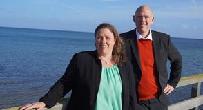 Marc und Denise Westermann haben in Dahme privat und beruflich eine neue Heimat gefunden.