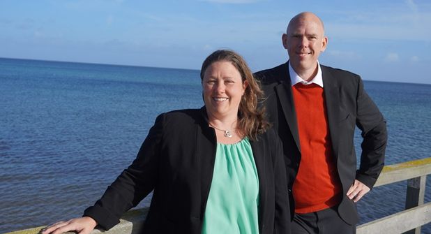 Marc und Denise Westermann haben in Dahme privat und beruflich eine neue Heimat gefunden.
