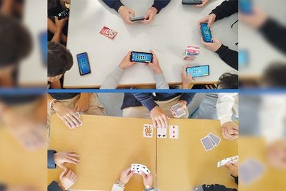 Zwei Fotos, die das „Vorher“ und „Nachher“ gut darstellen.