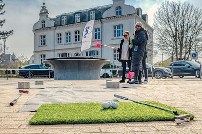 Golfen am Timmendorfer Strand: Eine der neun Stationen beim „Golf-Opening“ am kommenden Sonntag.