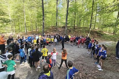 Letzte Anweisungen vor dem Start.