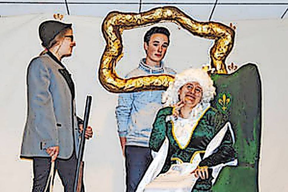 Die Schauspieltruppe der 9. Klasse der Schule an den Auewiesen lädt zu "Schnewittchen und die acht Zwerge" ein.