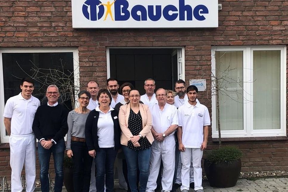 Das Bauche-Team am Sanitätshaus in der Oldenburger Straße 36.