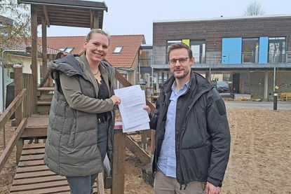 Franziska Görtz und Jan Kohzer gehören zu den Eltern, die den offenen Brief zur Kita-Situation verfasst und am heutigen Mittwoch an Verantwortungsträger aus Land, Kreis und Kommune verschickt haben.