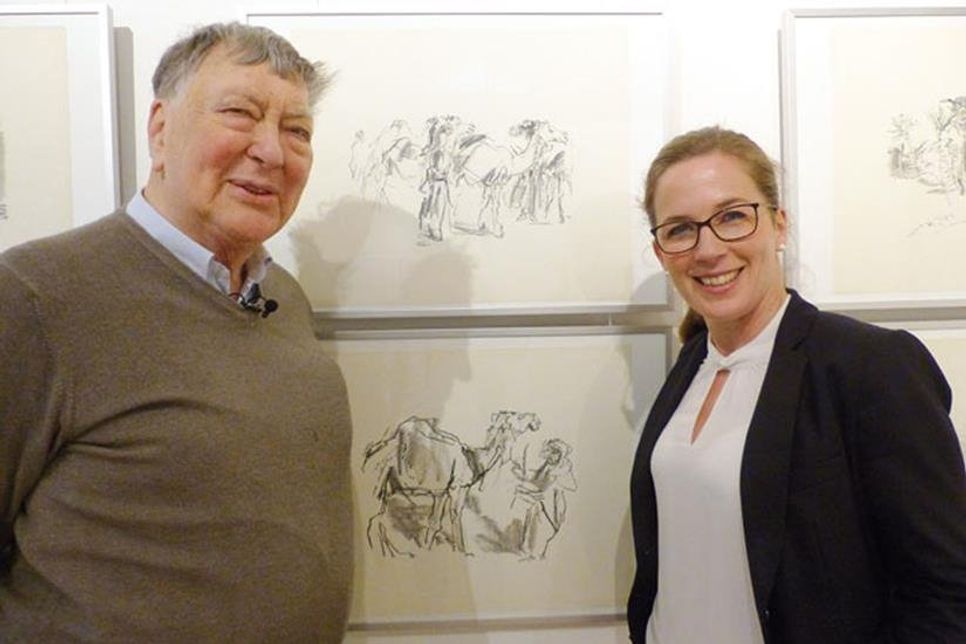 Oskar Kokoschka und wie er die Welt sah: Morgen eröffnet im Erdgeschoss des Ostholstein-Museums die neue Sonderausstellung „Kokoschka auf Reisen” mit 140 Zeichnungen und Grafiken des Künstlers. Selbstporträts, vor allem aber Reisebilder sind es, die in ferne Länder entführen und faszinieren