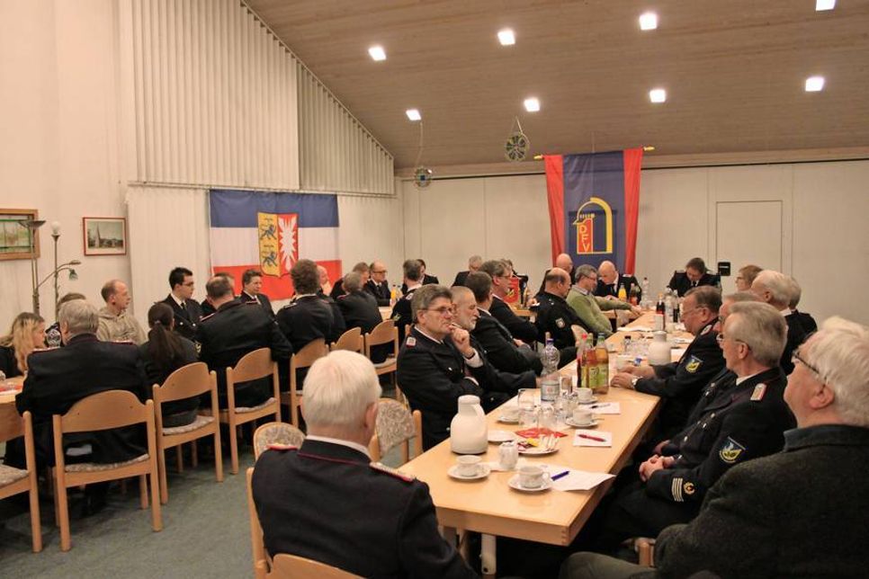 Das gut gefüllte Gemeindehaus.