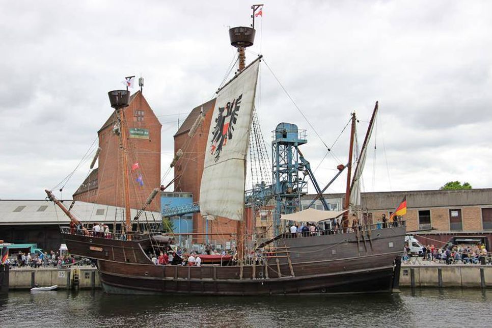 Das „Piratenschiff“ sorgte vor allem bei den Kindern für strahlende Augen.