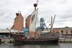 Das „Piratenschiff“ sorgte vor allem bei den Kindern für strahlende Augen.