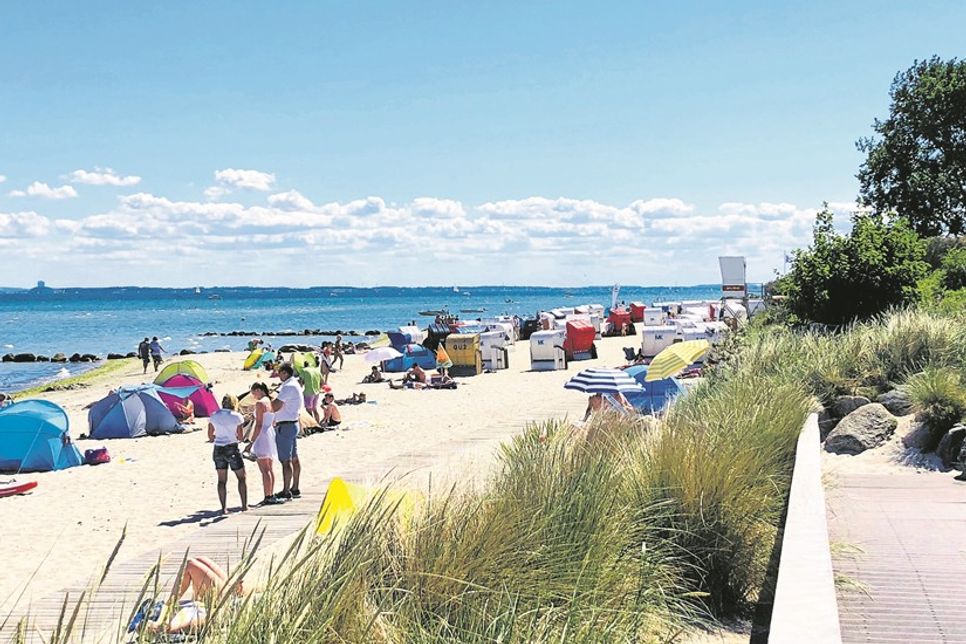 Der Rettiner Strand ist besonders schön.