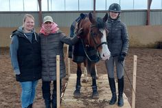 Liezza Fasch, Julia Lünstedt, Nelly und Maike Rösner.