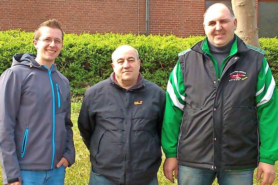 Dominik Ohl, Peter Strehl, Torsten Venohr (v. lks.).