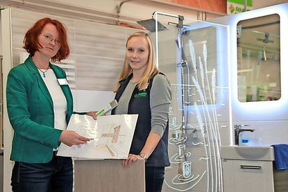 Das team-Raumgestaltung mit Anne Kraatz und Julia Joneleit.