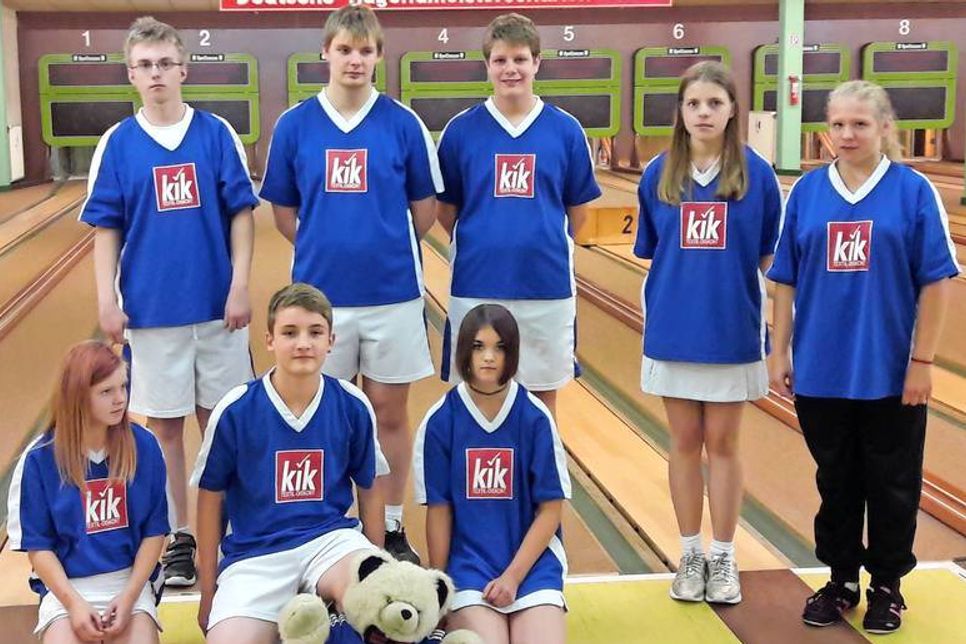 Lensahner Teilnehmer der Regionsmeisterschaften.