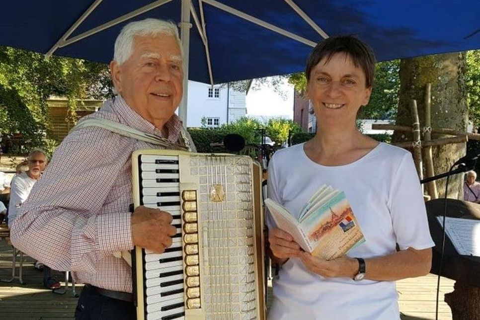 Martine Lestrat und Falko Anders.
