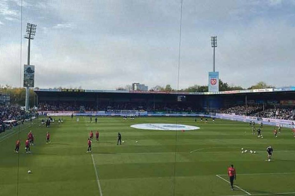 Das Holstein Stadion wartet Ende Januar auf die Fürther.