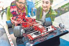 Formel 1 Modell aus Lego (Bild: DER EXPONAUT).
