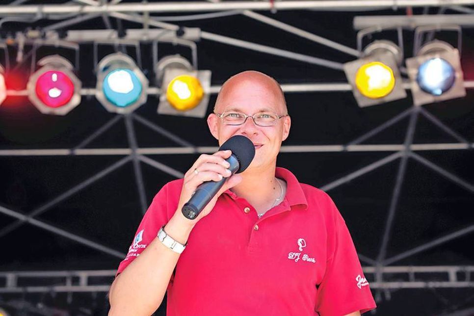 DJ und Moderator René Kleinschmidt (Foto: KEV)