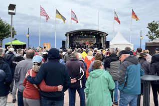 Zwar war das Wetter eher durchwachsen, die Stimmung bei den Goldietagen in Dahme war trotzdem durchgehend sonnig.
