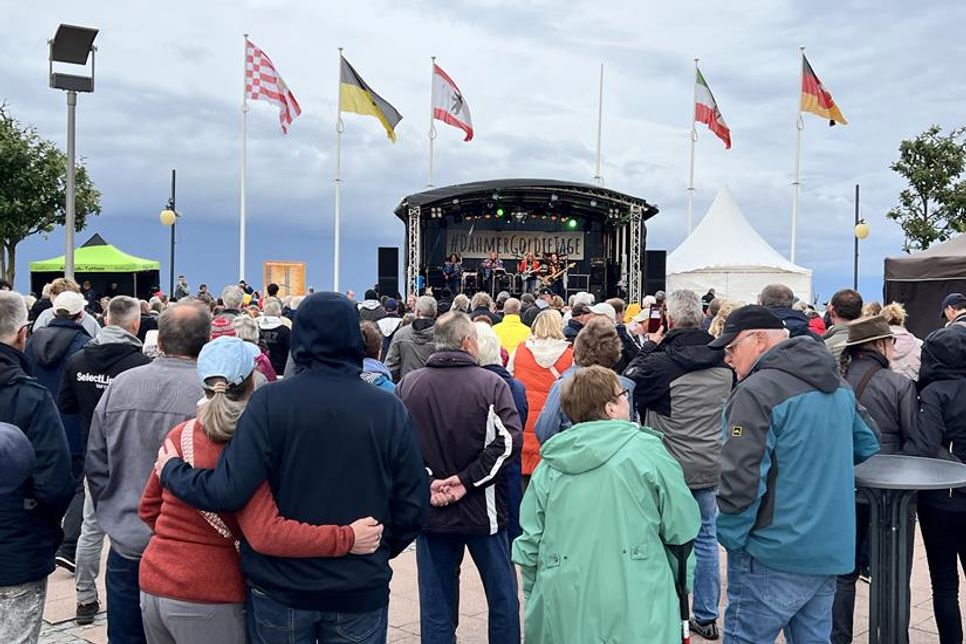 Zwar war das Wetter eher durchwachsen, die Stimmung bei den Goldietagen in Dahme war trotzdem durchgehend sonnig.