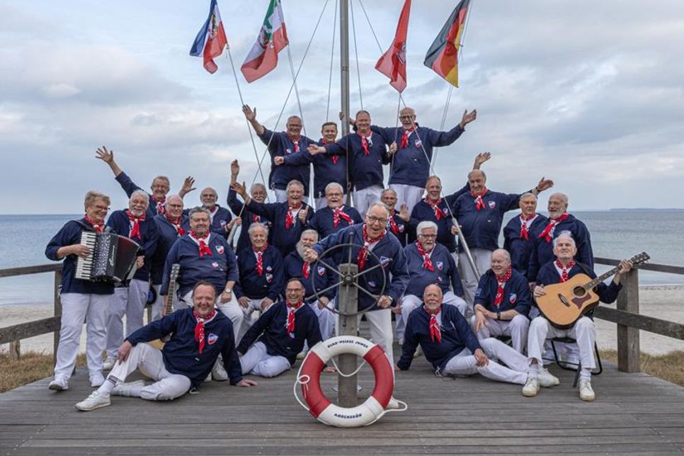 „Blau Weiße Jungs“.