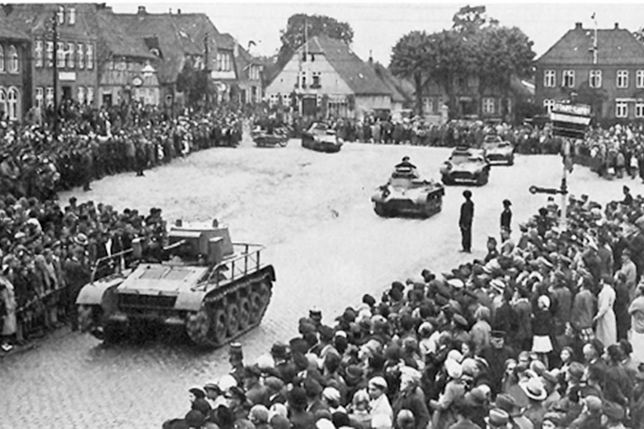 Einzug in die Garnison Oldenburg 31.08.1935