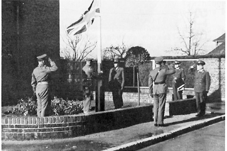 Übergabe Briten an Bundeswehr.