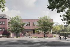 Der „Neubau Bücherei“ Lensahn ist als zentraler Treffpunkt für die Gemeinde Lensahn konzipiert.
