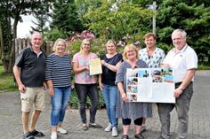 Der Festausschuss für das Gemeindefest Schellhorn mit (v. l.) Ove von Dohlen, Manuela Rath, Yasemin Petersen, Daniela Bahr, Monika Gärtner, Thomas Schult und Kay Andresen lädt zum geselligen Miteinander und vielen Aktionen ein.