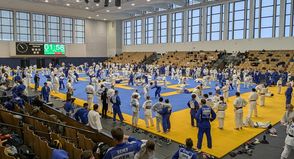 Die Judoka des PSV Berlin waren bei zahlreichen Wettbewerben wie hier im Sportforum Berlin zu Gast.