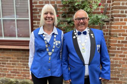 Das Vereinskönigspaar 2025 heißt Gudrun Petrich und Dirk Keller.