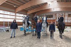 Lennert Hauschild, Moritz Scharffetter, Theresa Lamp, Anja Lamp, Franziska Rudnik, Meike Adam und Katharina Adam (v. lks.).