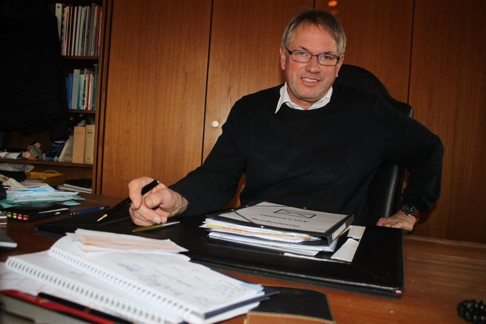Lensahns Bürgermeister Klaus Winter bringt seine dritte Amtsperiode noch zu Ende.