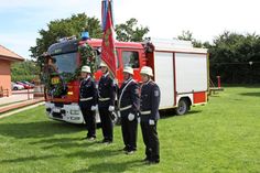 Das neue MLF (Mittleres Löschfahrzeug) steht mit seinen 180 PS zum Einsatz bereit.