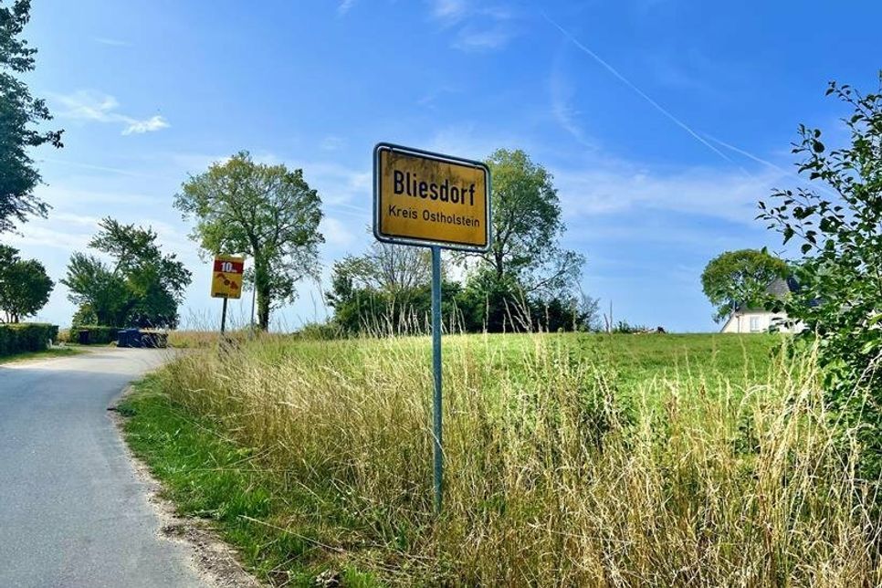 Bliesdorf ist der kleinste Ort bei unserer Sommertour, aber auch einer der schönsten.