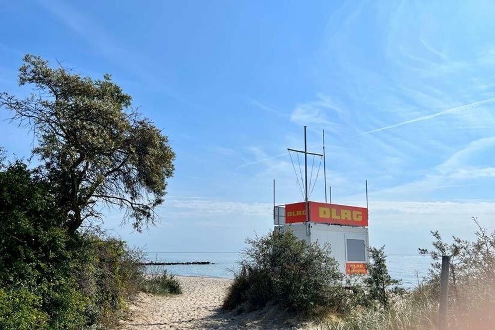 Bliesdorf hat unter anderem auch einen wunderschönen Strand.