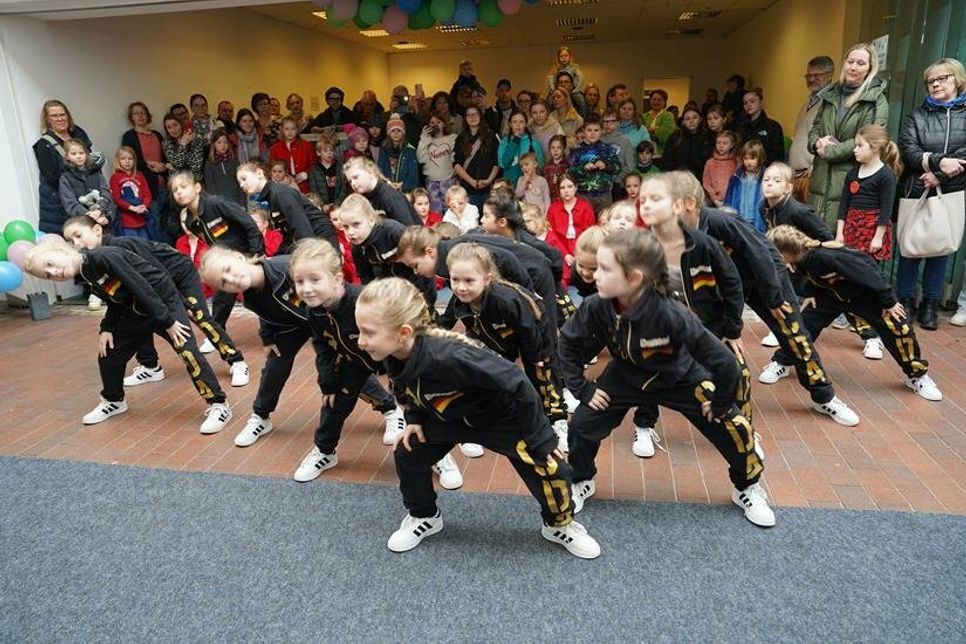 Bereits die Jüngsten der Central Dance Academy zeigten ihr Können.