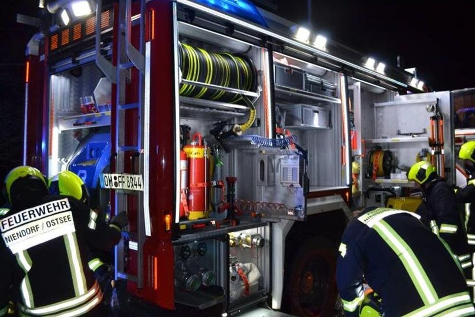 Feuerwehreinsatz.