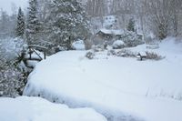 Im Februar bescherte uns Tief Tristan reichlich Schnee.