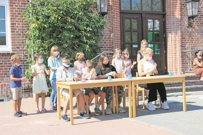 Bei der feierlichen Einweihung präsentierten die Kinder des Kinderhauses tolle Darbietungen.
