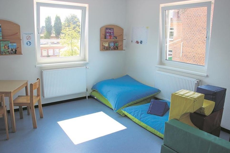 Die Gruppenräume sind schön hell und bieten Platz für Spiel und Spaß.