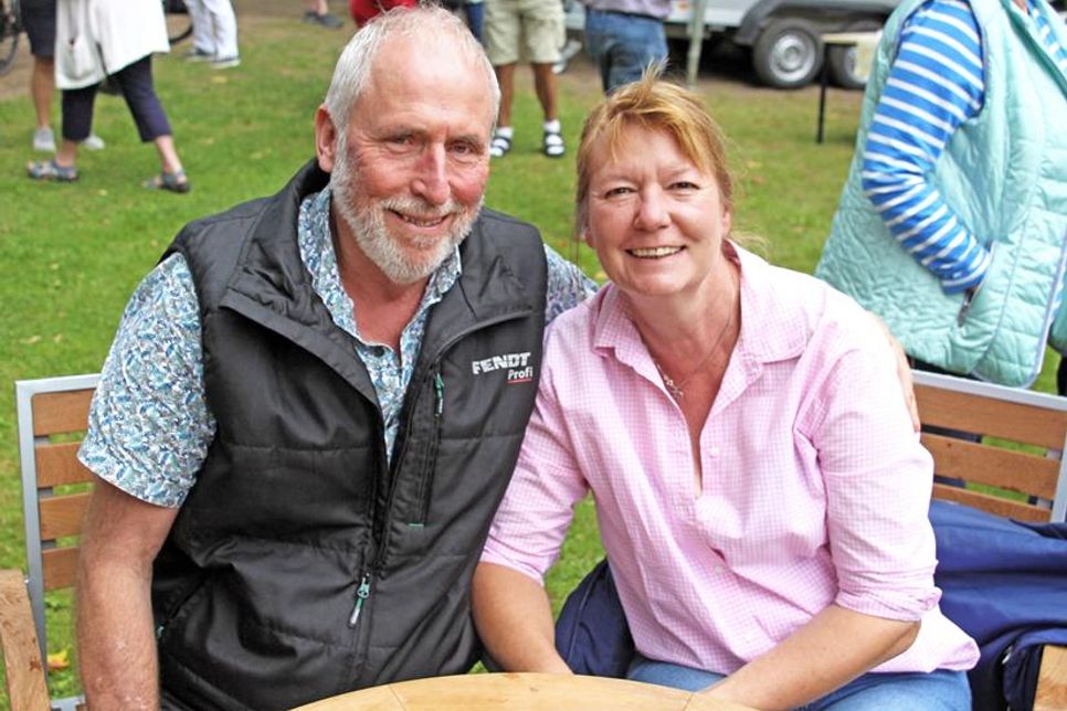 Reiner und Karin Hasselmann waren das erste Ml auf den Probsteier Korntagen