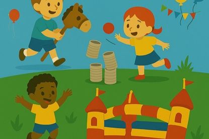 So sieht das Bild auf einem Plakat aus, mit dem die Gilde auf ihr Familienfest aufmerksam macht.